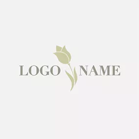 Tulip Logo Lovely Tulip Signature logo design