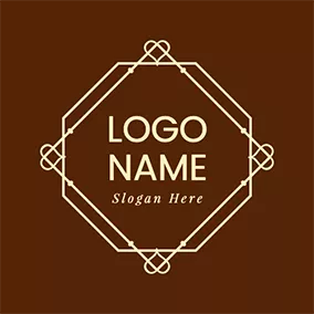 Holiday & Special Occasion Logo Luxury Geometric Logo logo design