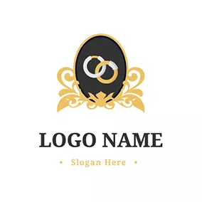 活動策劃 Logo Mirror and Engagement Rings logo design