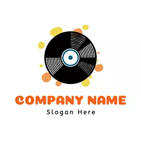 Graffiti Logo Motos Black CD logo design