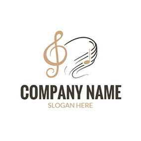 Free Music Logo Designs Designevo Music Logo Maker