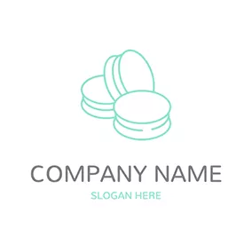 Design Logo Outline Design Simple Macaron logo design