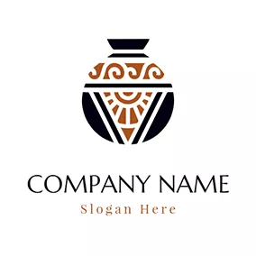 Clay Logo Painted Stean logo design