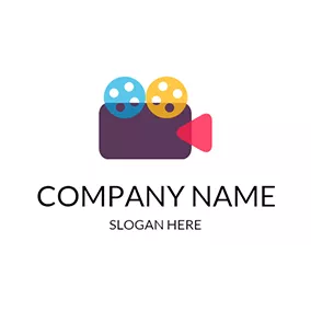 Camcorder Logo Photo and Video Production logo design