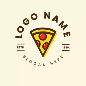 Food Logo Pizza Menu Logo logo design