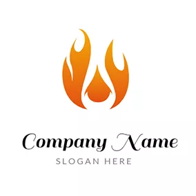 Olympics Logo Raging Fire Logo logo design