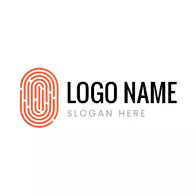 Oロゴ Red Letter O logo design
