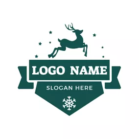 Holiday Logo Regular Banner and Running Banner logo design