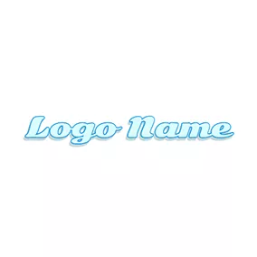 フェイスブックのロゴ Regular Conjoined Wide Cool Text logo design