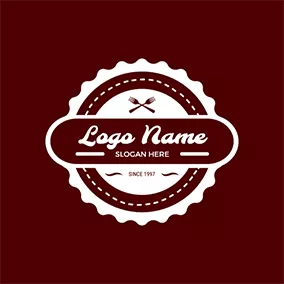 料理人のロゴ Restaurant Menu Logo logo design