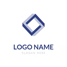 コラージュロゴ Rhombic Lift Logo logo design
