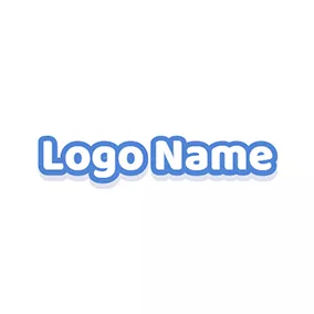 Logotipo De Facebook Rounded Cute Cartoon Cool Text logo design