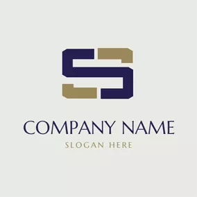 Logotipo De Crédito S Shape and Credit Card logo design