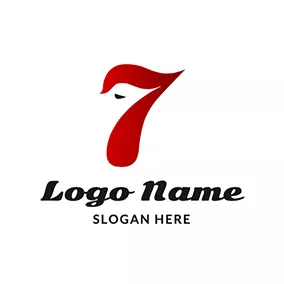 Vogel Logo Seven Bird Head logo design