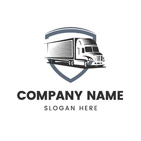 Shape Logo Shape Shield Trucks logo design