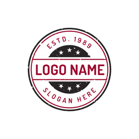 Free Stamp Logo Designs Designevo Logo Maker