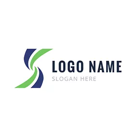 Logotipo S Simple Abstract Letter S S logo design