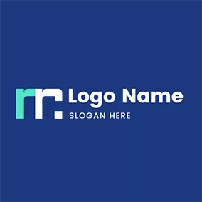 Join Logo Simple Joint Letter M R logo design