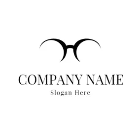 Glasses Logo Simple Line and Abstract Sunglasses logo design