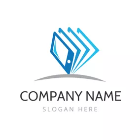 Frame Logo Simple Mobile Phone Shell logo design