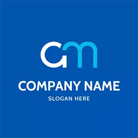 Ma Logo Simple Regular Letter A M logo design