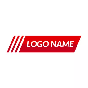 ニュースロゴ Simple Shape and News logo design