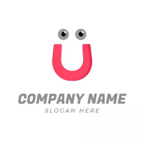 Colorful Logo Smile Face and Magnet logo design