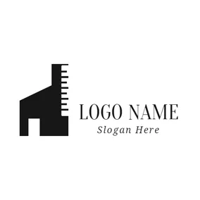 Rectangle Logo Special Black Architecture logo design