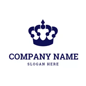 Concept Logo Special Blue Crown logo design