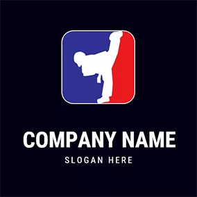 Best Logo Square and Taekwondo logo design