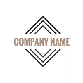 Agency Logo Square Deposit Box logo design