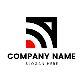 Online Logo Square Target Sign Online logo design