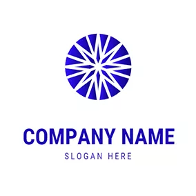 软件 & App Logo Stellated Sapphire Logo logo design