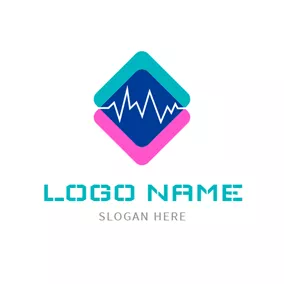 Music Logo Strong Music Beat logo design