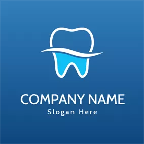 醫院logo Strong White Teeth logo design