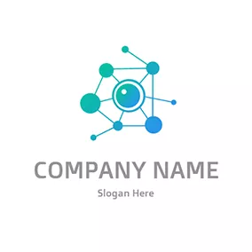 Agency Logo Structure Biology Eye Retina logo design