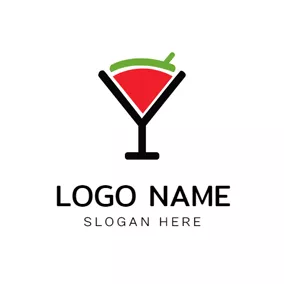 Yロゴ Sweet Watermelon and Juice logo design