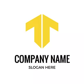 Combination Logo Symmetry L Arrow Monogram logo design