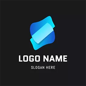 High Tech Logo Technology 3D Overlay Futuristic logo design