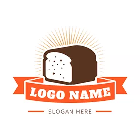 Logotipo De Panadería Toast and Banner logo design