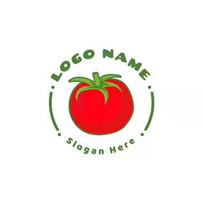 Fresh Logo Tomato Logo Icon logo design