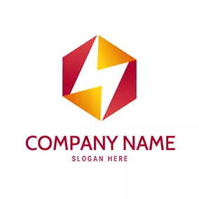 Triangle Logo Triangle Combination Gradient Flash logo design