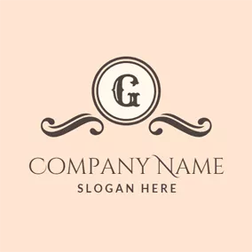 Classy Logo Unique Chocolate Letter G logo design