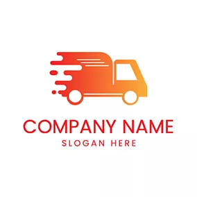 Design Logo Vehicle Speed Driving Trucks logo design