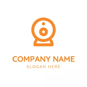 会议logo Webcam Base Simple logo design
