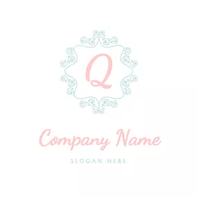 Qロゴ Wedding Planner Icon logo design
