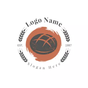 Keks Logo Wheat and Chocolate Bread logo design