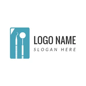 Help Logo White Dental Equipment logo design