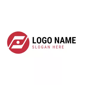 Logótipo Chave White Encircled Hockey Stick and Ball logo design