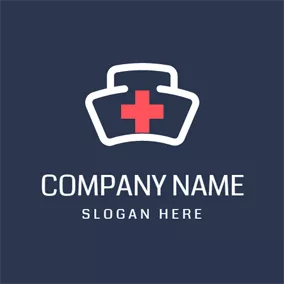 Kreuz Logo White Medical Box logo design